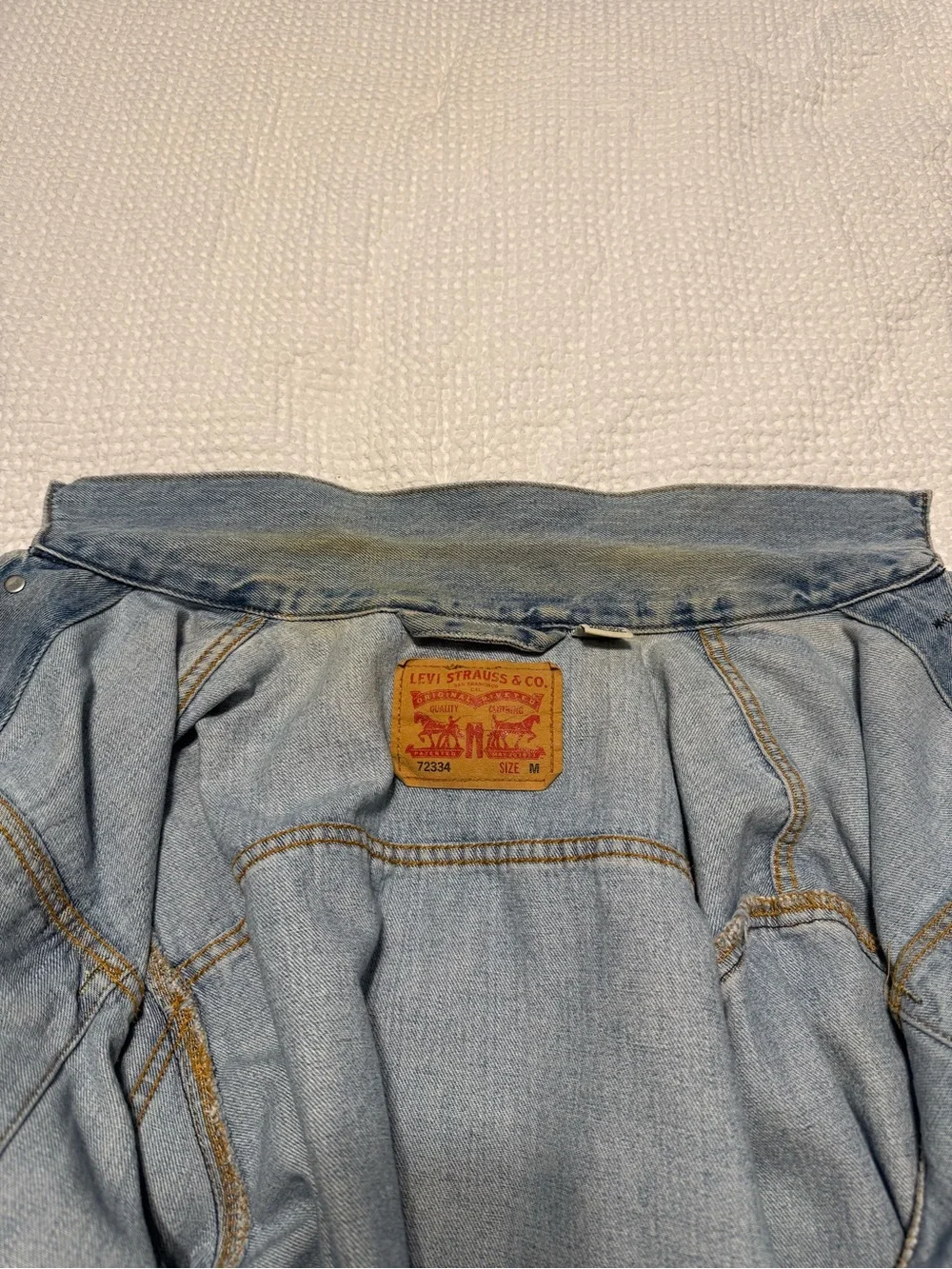 Levi's Light Blue Denim Trucker Jacket - Men's - Picture 3 of 3